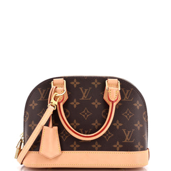 Louis Vuitton Alma Handbag Monogram Canvas BB