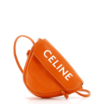 Celine Triangle Bag Leather Mini