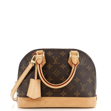 Louis Vuitton Alma Handbag Monogram Canvas BB