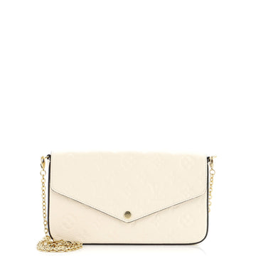 Louis Vuitton Felicie Pochette Monogram Empreinte Leather