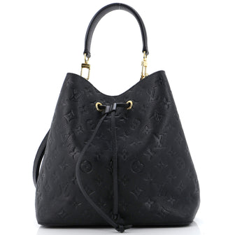 Louis Vuitton NeoNoe Handbag Monogram Empreinte Leather MM