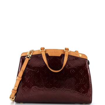 Louis Vuitton Brea Handbag Monogram Vernis MM