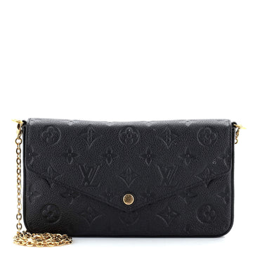 Louis Vuitton Felicie Pochette Monogram Empreinte Leather