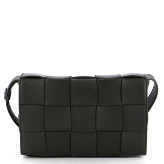 Bottega Veneta Cassette Crossbody Bag Maxi Intrecciato Leather