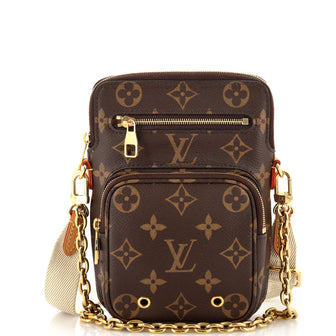 Louis Vuitton Utility Phone Sleeve Bag Monogram Canvas