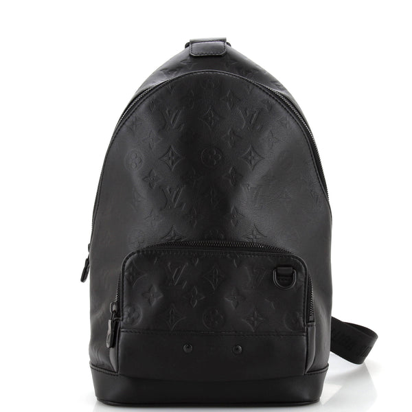 Louis Vuitton Racer Sling Bag Monogram Shadow Leather 282594 display picture 3