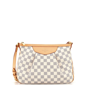 Louis Vuitton Siracusa Handbag Damier PM