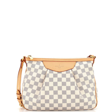 Louis Vuitton Siracusa Handbag Damier PM