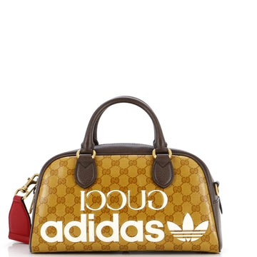 Gucci x adidas Duffle Bag GG Coated Canvas Mini