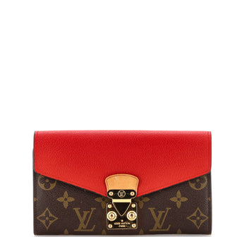 Louis Vuitton Pallas Wallet Monogram Canvas and Calfskin