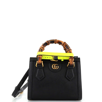 Gucci Diana NM Bamboo Handle Tote Leather Mini