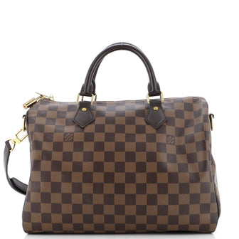 Louis Vuitton Speedy Bandouliere Bag Damier 30