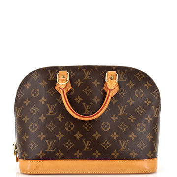 Louis Vuitton Alma Handbag Monogram Canvas PM