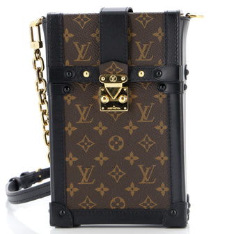 Louis Vuitton Vertical Trunk Pochette Monogram Canvas