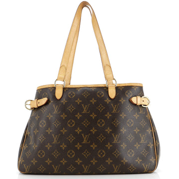 Louis Vuitton Batignolles Handbag Monogram Canvas Horizontal