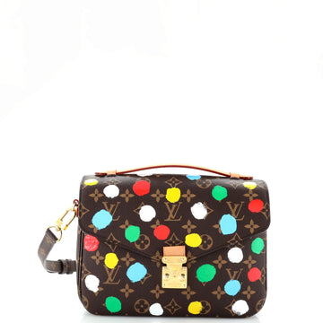Louis Vuitton Pochette Metis Yayoi Kusama Painted Dots Monogram Canvas