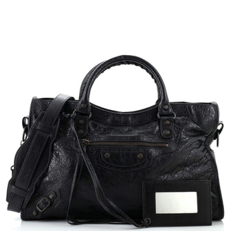 Balenciaga City Classic Studs Bag Leather Medium