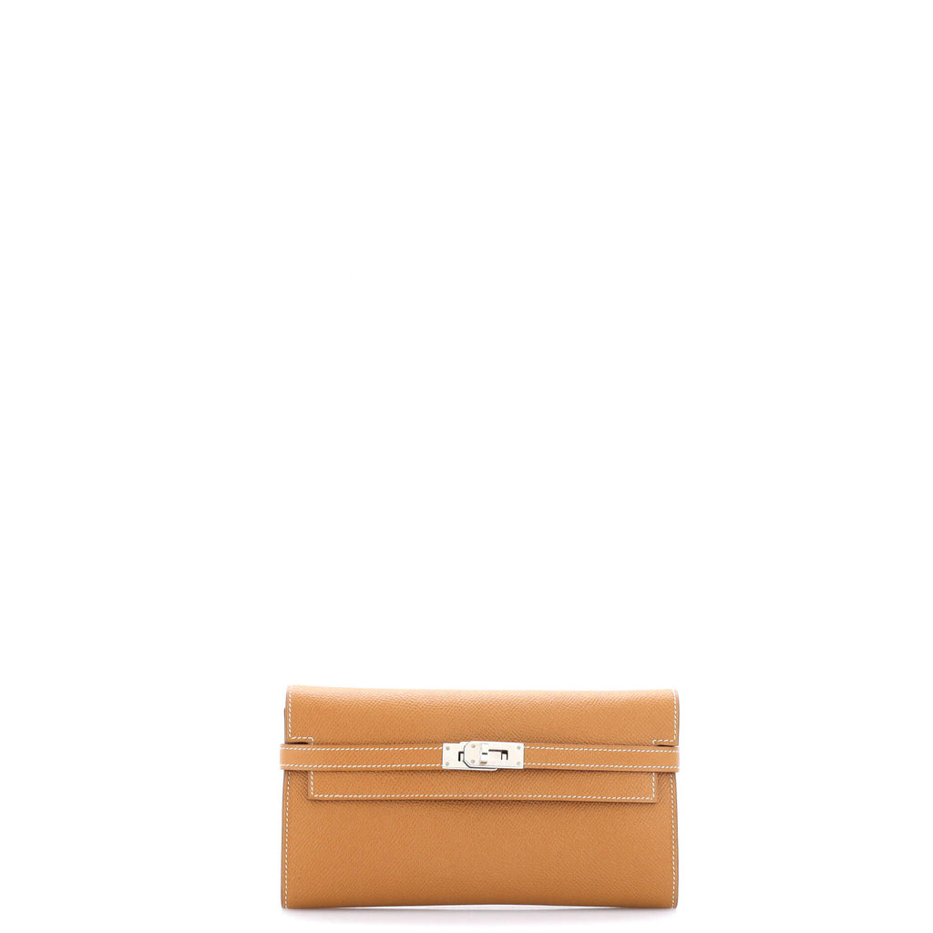 Kelly Wallet Epsom Long / brown