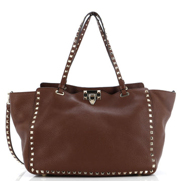 Valentino Garavani Rockstud Tote Soft Leather Medium