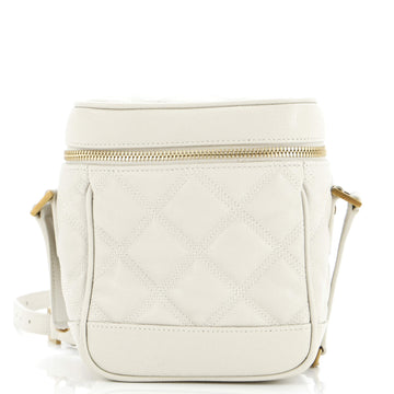 Saint Laurent 80's Vanity Bag Quilted Leather