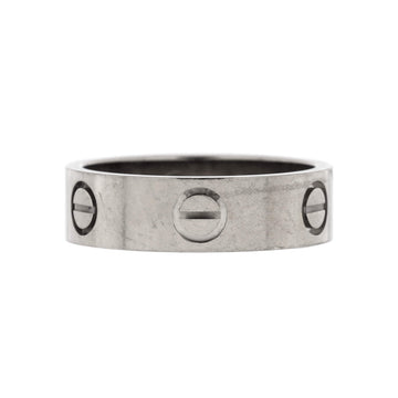 Cartier Love Band Ring 18K White Gold