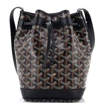Goyard Petit Flot Bucket Bag Coated Canvas PM