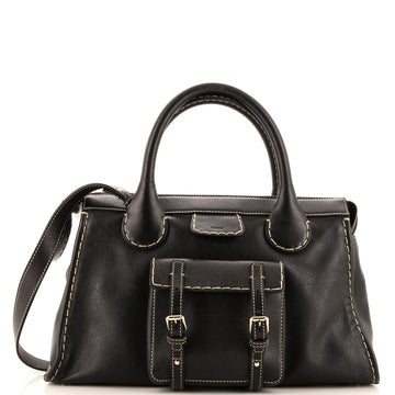 Chloe Edith NM Satchel Leather Medium