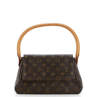 Louis Vuitton Looping Handbag Monogram Canvas Mini