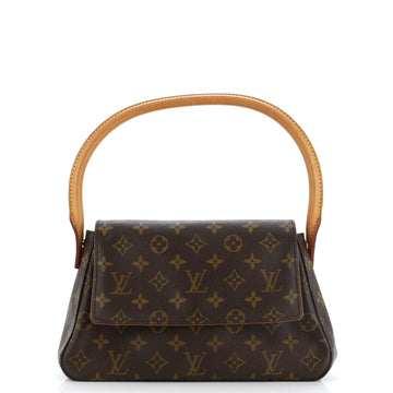 Louis Vuitton Looping Handbag Monogram Canvas Mini