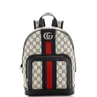 Gucci Ophidia Backpack GG Coated Canvas Small