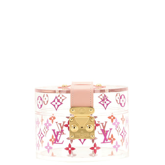 Louis Vuitton Box Scott Trunk Monogram Plexiglass