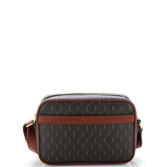Saint Laurent Le Monogramme Camera Bag Monogram All Over Coated Canvas and Leather Small