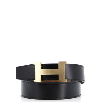 Hermes Constance Reversible Belt Leather Wide