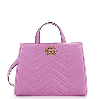 Gucci GG Marmont Tote Matelasse Leather Small