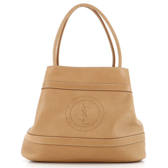 Saint Laurent Rive Gauche Tote Bag Leather Large