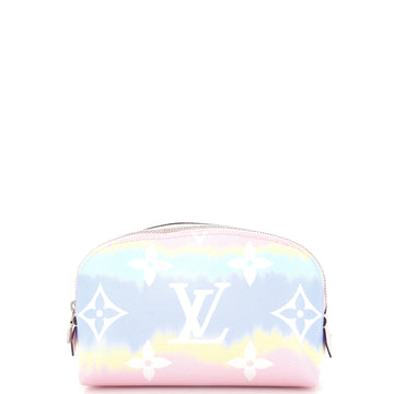 Louis Vuitton Cosmetic Pouch Limited Edition Escale Monogram Giant