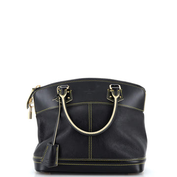 Louis Vuitton Suhali Lockit Handbag Leather PM
