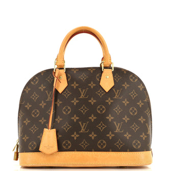 Louis Vuitton Alma Handbag Monogram Canvas PM