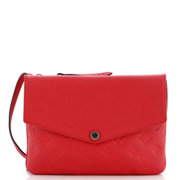 Louis Vuitton Twice Handbag Monogram Empreinte Leather