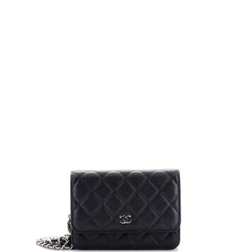 Chanel Wallet on Chain Quilted Caviar Mini