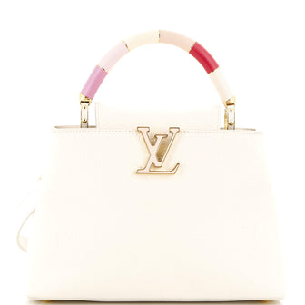 Louis Vuitton Jewel Handle Capucines Bag Taurillon Leather with Resin BB