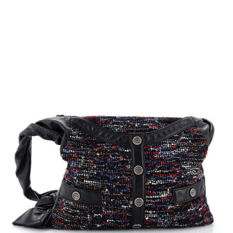 Chanel Girl Bag Tweed and Leather Small