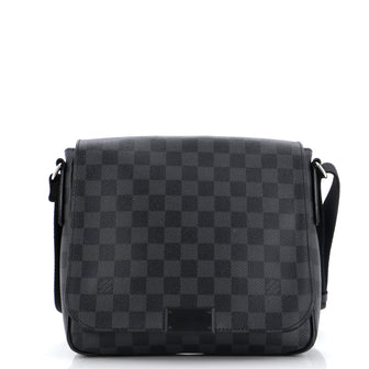 Louis Vuitton District Messenger Bag Damier Graphite PM