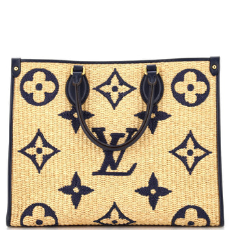 Louis Vuitton OnTheGo Tote Monogram Giant Raffia MM