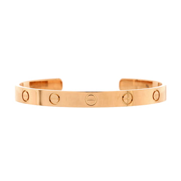Cartier Love Cuff Bracelet 18K Rose Gold