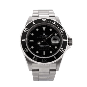 Rolex Oyster Perpetual Submariner Date Automatic Watch Stainless Steel 40