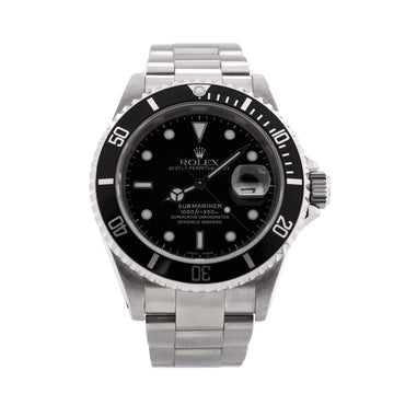 Rolex Oyster Perpetual Submariner Date Automatic Watch Stainless Steel 40