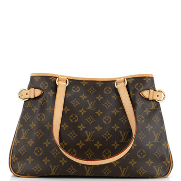 Louis Vuitton Batignolles Handbag Monogram Canvas Horizontal