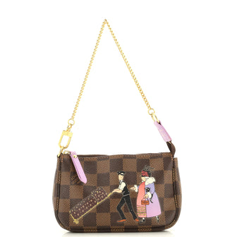 Louis Vuitton Pochette Accessoires Limited Edition Damier Mini