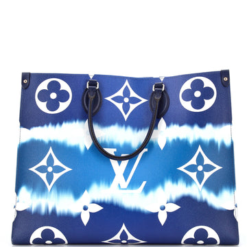 Louis Vuitton OnTheGo Tote Limited Edition Escale Monogram Giant GM